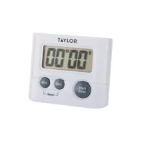 product of Taylor Precision 582721 Digital Timer, 99:59, 3/4" LCD, Up/Down Count, Clip/Magnet/Stand, AAA Battery