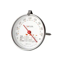 product of Taylor Precision 5939N Meat Thermometer, 3" Dial Display, Glass Lens