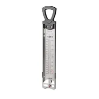 product of Taylor Precision 5983N Candy/Deep Fry Thermometer, 12" Long, 100°-400°F, Handle, Stainless Steel