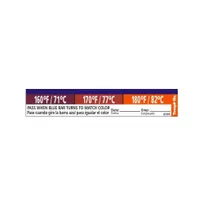 product of Taylor Precision 8769 TempRite 3-in-1 Temperature Test Labels, 160°F-180°F, 27 Labels - 27/Pack