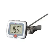 product of Taylor Precision 983915 Candy/Deep Fry Thermometer, -40°F to 450°F, 9" Stem, Shut-Off, Display