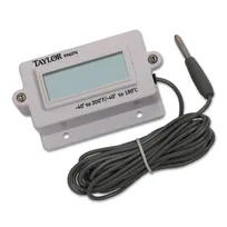 product of Taylor Precision 9940N Panel Mount Thermometer, -40° to 300°F, 10 ft. Cable, AAA Battery
