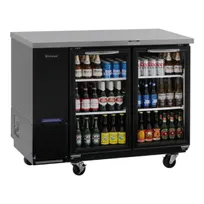 product of Turbo Air TBB-24-48SGD-N 49" Two Section Back Bar Cooler with Glass Door, 12.2 cu. ft.
