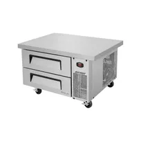 product of Turbo Air TCBE-36SDR-E-N6 41" 2 Drawers Refrigerated Chef Base, Flat Top, 4.98 cu. ft.