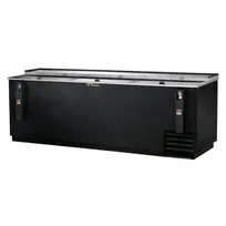 product of True TD-95-38-HC 95" Solid Slide Lid Deep Well Horizontal Bottle Cooler w/ LED Lighting