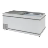product of Turbo Air TFS-25F-N 69" Island Glass Chest Freezer, 25.22 cu. ft.
