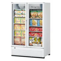 product of Turbo Air TGF-47SDH-N 51" 2 Glass Door Freezer Merchandiser, White or Black, 42.1 cu. ft.