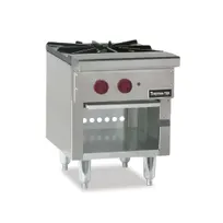product of Therma-Tek TSP18 18" Gas Stock Pot Range w/ (1) Three Ring Burner, 100.000 BTU