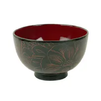product of Thunder Group 45-2 Soup/Rice Bowl, 10-1/2" Oz., 4-1/4" X 2-1/2", Decorative Exterior - Dozen