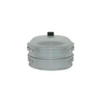 product of Thunder Group ALST013 Steamer Set, 19-1/2" Dia. X 18"H Without Bottom, Handles Built In All Sides Of Compartments