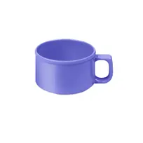 product of Thunder Group CR9016BU Soup Mug, 10 Oz., 4" Dia., With C-Handle - Dozen