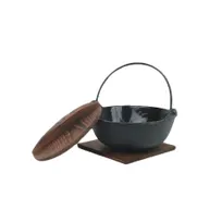 product of Thunder Group IRPA002 Japanese Noodle Bowl, 32 Oz., Round, Swing Handle