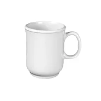 product of Thunder Group ML901W Bulbous Mug, 8 Oz., 3" Dia., With Handle - Dozen