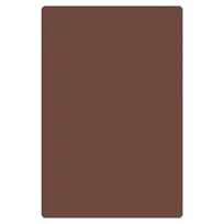 product of Thunder Group PLCB181205BR Cutting Board, 12" X 18" X 1/2", Non-Absorbent Non-Skid Surface, Dishwasher Safe, brown