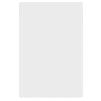 product of Thunder Group PLCB181205WH Cutting Board, 12" X 18" X 1/2", Non-Absorbent Non-Skid Surface, Dishwasher Safe, white