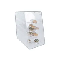 product of Thunder Group PLDC002 Pastry Display Case, 14" X 24" X 24", Sloped Front