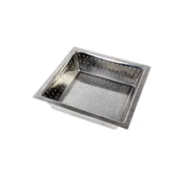 product of Thunder Group SLFDS310 Floor Drain Strainer, 10" X 10" X 3", Square, 0.8Mm