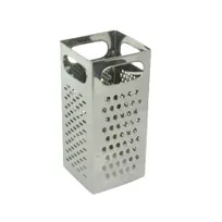 product of Thunder Group SLGR004 Grater, 4", Square, Open-Ended
