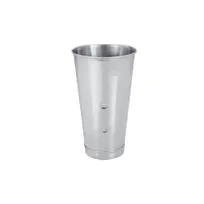 product of Thunder Group SLMC001 Malt Cup, 30 Oz. Capacity, Designed To Fit Standard Machines, Stainless Steel