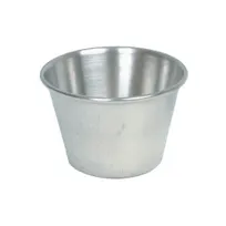 product of Thunder Group SLSA002 Sauce Cup, 2.5 Oz., Stainless Steel, Mirror-Finish