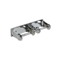 product of Thunder Group SLTD102 Locking Dual Toilet Tissue Dispenser, Chrome Plated, Double Roll Capacity