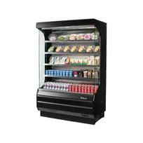 product of Turbo Air TOM-50W(B)-N 50" Vertical Open Air Merchandiser, Specify Exterior, Self-Contained, 4 Shelves