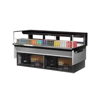 product of Turbo Air TOM-72L-UFD-W(B)-1SI-N 72" Drop In Open Refrigerated Deli Display Case