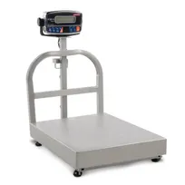 product of Tor-Rey EQB-100/200-W Scale, 100kg/200lb, 0.02kg/0.05lb, Rechargeable, 1.25" Backlit Display, Epoxy Finish