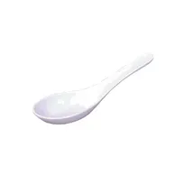 product of Town 22802/CS Chinese Soup Spoon - 5" Length, 2/3 Oz, White Ceramic
