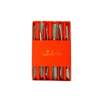 product of Town 48675/DZ Garnishing Kit - 6-Piece, 6-1/2" Stainless Steel Set, 1 Dozen