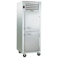 product of Traulsen ADT132KUT-HHS 24" 1-Section Reach-In Refrigerator Freezer Combo w/ 2 Half Solid Doors