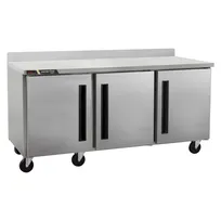 product of Traulsen C Series CLUC-72R-SD-WTRRR 72" 3-Section Worktop Refrigerator w/ 3 Doors (right)
