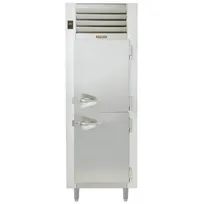 product of Traulsen RDH132WUT-HHS 1-Section 2-Door Half Stainless Dual Temp Cabinet 22 Cu Ft 34-35" Depth