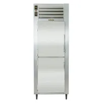 product of Traulsen RDT132WUT-HHS 29" 1-Section Reach-In Refrigerator Freezer Combo w/ 2 Half Solid Doors, All Stainless Steel