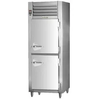 product of Traulsen RET132EUT-HHS 32" 1-Section Thawing Reach-in Refrigerator w/ 2 Half Solid Doors, Top Mount, 18.18 cu. ft.