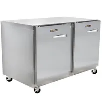 product of Traulsen UHT48-LL 48" 2-Door Undercounter Refrigerator, Stainless Steel, Front Breathing, 13.5 cu. ft.