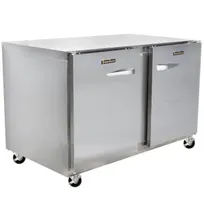 product of Traulsen UHT48-LR 48" 2-Door Undercounter Refrigerator, Stainless Steel, 13.5 cu. ft., Front Breathing
