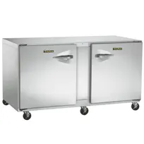 product of Traulsen UHT72-LR 72" 2-Door Undercounter Refrigerator, Stainless Steel, 17.5 cu. ft., Front Breathing