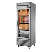 product of True T-23FG-FLX-HC~FGD01 27" 1-Section Reach-In Refrigerator Freezer Convertible w/ Glass Door, Bottom Mount