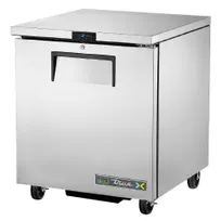 product of True TUC-27F-FLX-HC 27" 1- Undercounter Refrigerator/Freezer Convertible, 6.5 cu ft, Stainless Steel Exterior