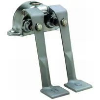 product of T&S Brass B-0503 Pedal Valve, Double, 1/4" Dia. Mounting Holes