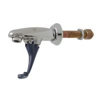 product of T&S Brass B-1202 Glass Filler Faucet, Push Back, Wall Mounted, Adjustable Flange