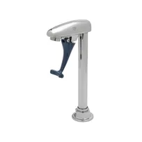 product of T&S Brass B-1222 Glass Filler Faucet, Pedestal Push Back, Single, Deck Mounted