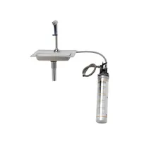 product of T&S Brass B-1230-WFK Water Station, with 8" Pedestal Glass Filler