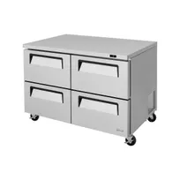 product of Turbo Air TUF-48SD-D4-N 48" 2-Section Undercounter Freezer w/ 4 Drawers, 12.2 cu. ft.