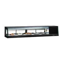 product of Turbo Air SAS-70L-N 70" Countertop Refrigerated Sushi Display Case, Left Compressor