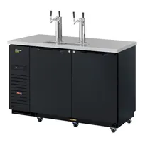 product of Turbo Air TBD-2SBD-N6 58" 2 Column Stainless Steel Beer Dispenser w/ 2 Keg Capacity
