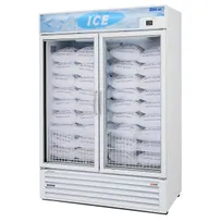 product of Turbo Air TGIM-49W-N 54" Indoor Ice Merchandiser w/ Glass Door, Auto Defrost, 40 cu. ft.