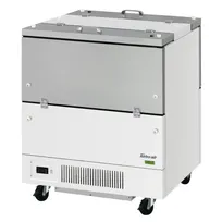 product of Turbo Air TMKC-34-2-WS-N6 34" Dual Sided Milk Cooler, Cold Wall, 8 Crates Capacity