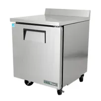 product of True TWT-27F-HC 27" 1-Door Worktop Freezer with Backsplash, Stainless Steel Exterior, 6.5 cu. ft.